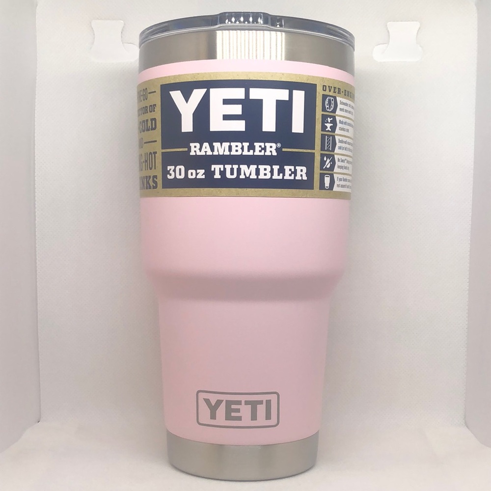 🩷 Yeti Rambler Tumbler Ice Pink 30oz Magalider NWT 🩷 Rare Limited Edition